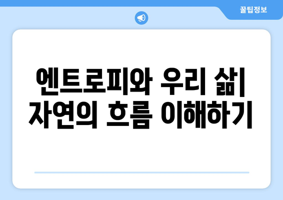 열역학 법칙과 엔트로피 증가의 의미